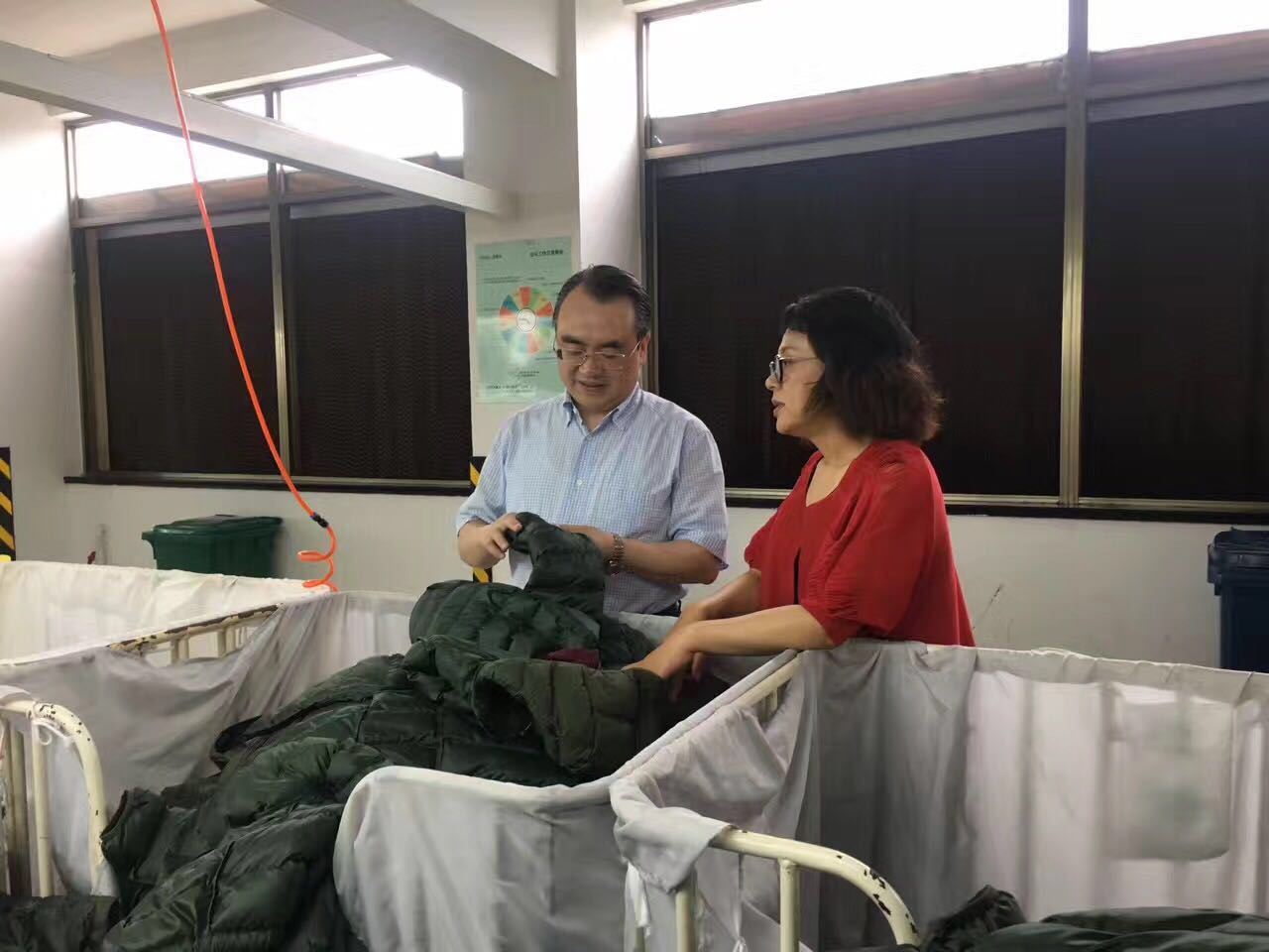 丽水市副市长徐光文一行莅临艾莱依集团参观指导 新闻配图