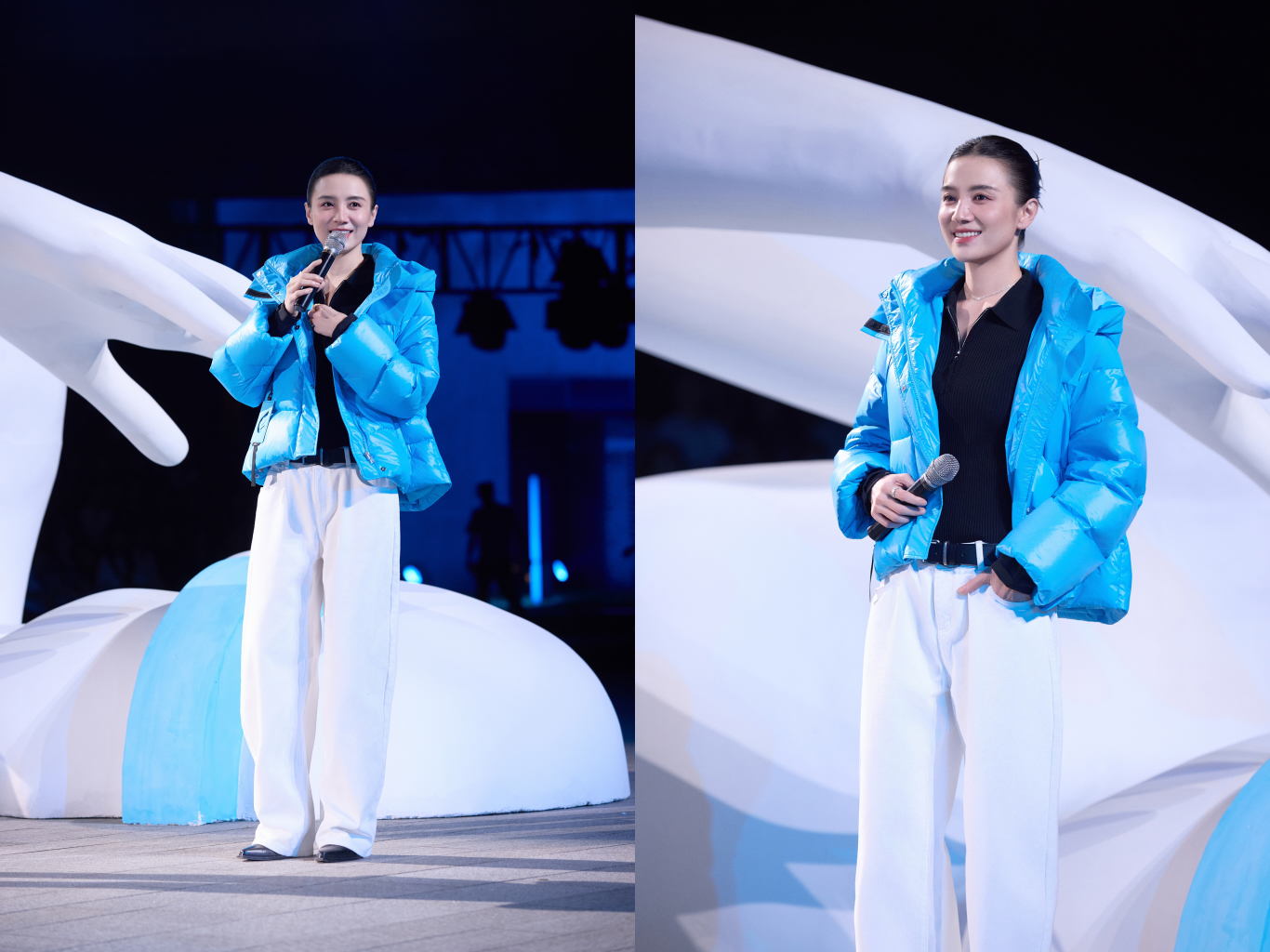 艾莱依 2024“羽奏”秋冬发布会,奏响新一季“她羽绒,自在美” 新闻配图