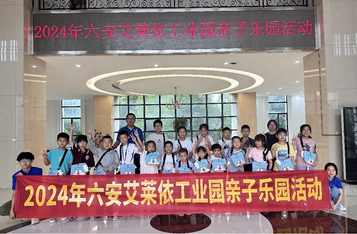 爱满盛夏,共绘成长蓝图 | 六安艾莱依工业园2024年暑期亲子乐园活动圆满落幕 新闻配图