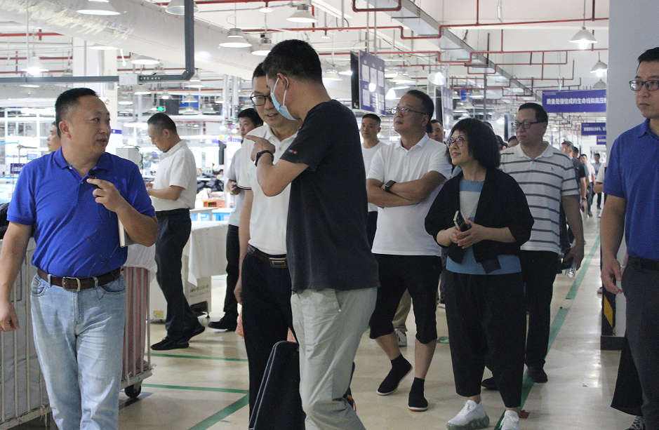 丽水市政协代表团深入艾莱依六安工业园调研 新闻配图