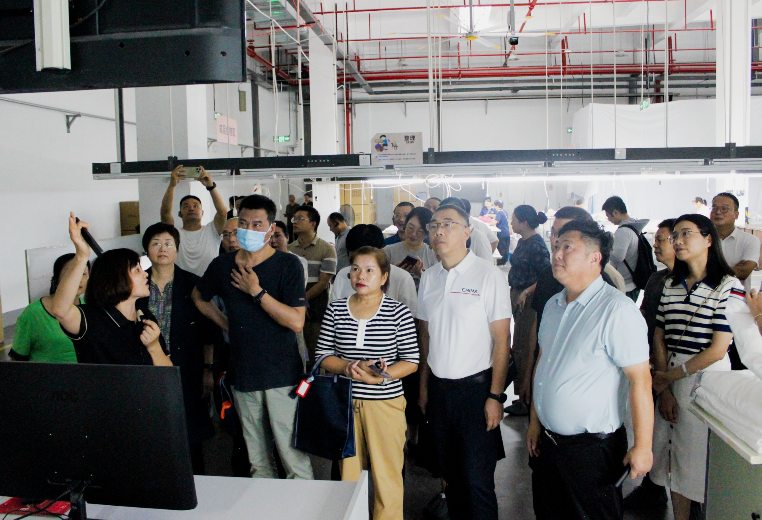 丽水市政协代表团深入艾莱依六安工业园调研 新闻配图