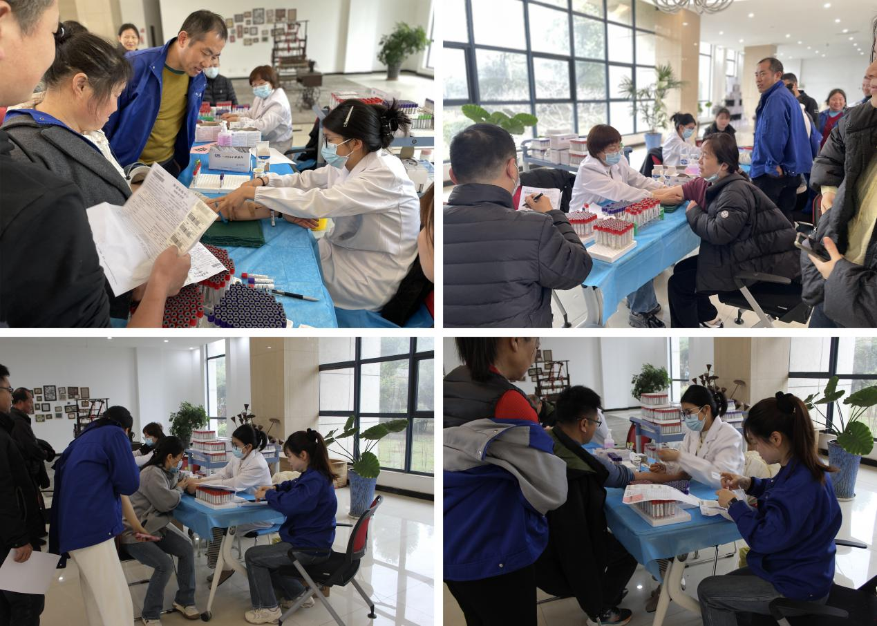 与爱同行·健康相伴|六安属地员工健康体检圆满落幕 新闻配图