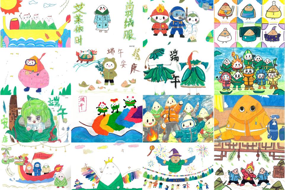 羽你童行·粽夏奇想：艾莱依亲子画展以童心重构端午时尚美学 新闻配图