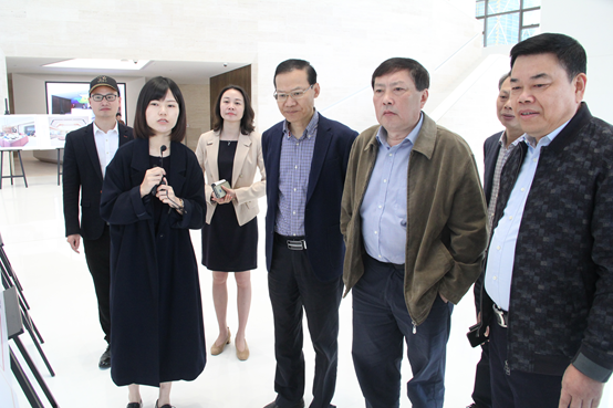 浙江省人力社保厅副厅长仉贻泓莅临艾莱依考察指导 新闻配图